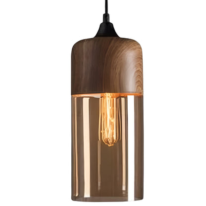 ModiGlass Light - Modern trädlampa i tonat glas