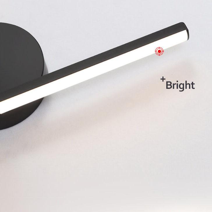 Moderna minimalistiska Curves Line LED-vägglampa med 1 ljus