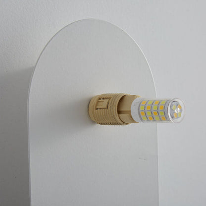 Vägglampa Modern Glasglob Metall Design