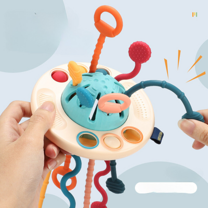 MindfulMotion - Montessori Silikon Dragleksak