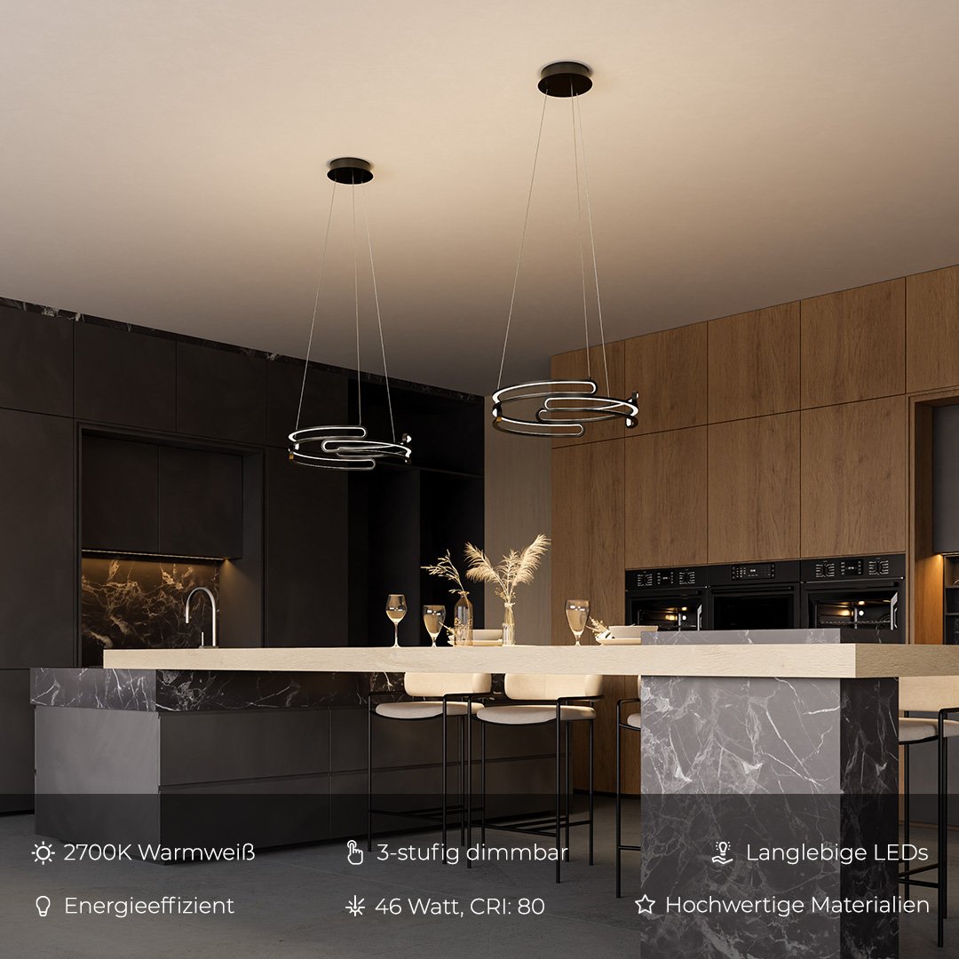 Metalis - Elegant Taklampa i Metall