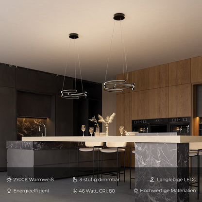 Metalis - Elegant Taklampa i Metall