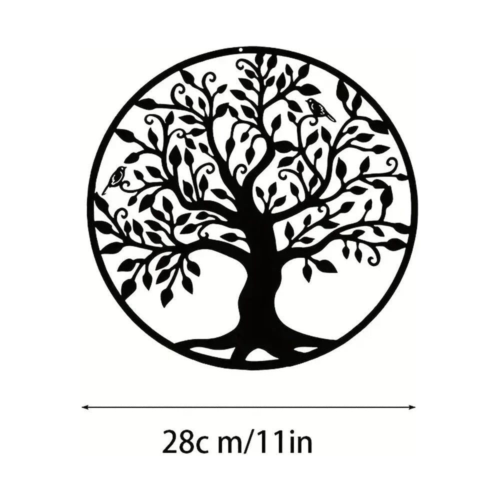 Livets Träd Metallkonst - Hängande Metall Yggdrasil Vägghängen
