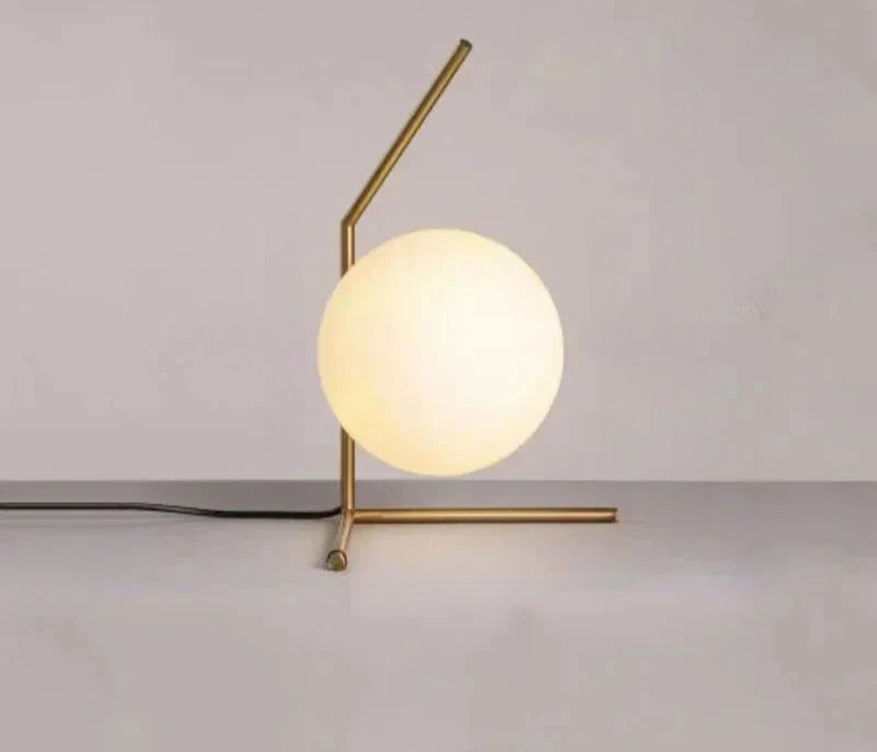GlassLume - Modern Minimalistisk Glas Bordslampa | Stilig Belysning