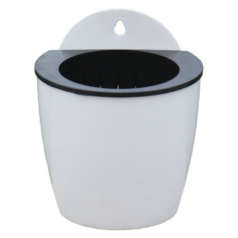 Självbevattnande hängande planteringskruka – Modern blomkruka för väggmontering