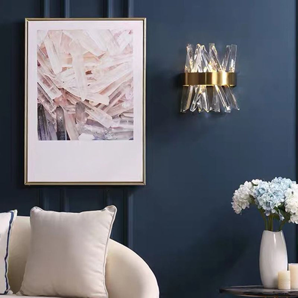 Marilyn Modern LED Vägglampa Inomhus Guld Sovrum/Vardagsrum Metall Kristall