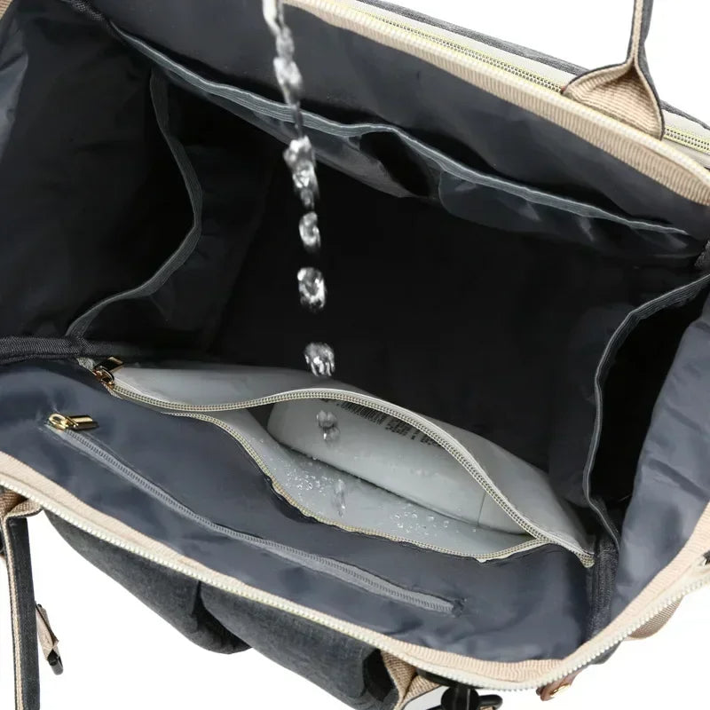 2-i-1 Baby Ryggsäck i Elegant Design