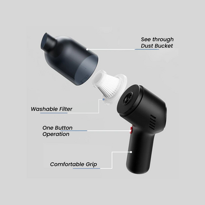 Bil dammsugare, sladdlös &amp; portabel