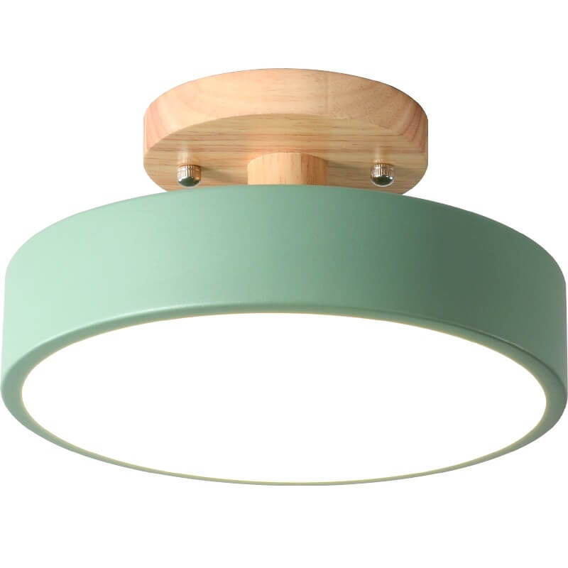 Skandinavisk Stil Rund LED Semi-Inbyggd Taklampa