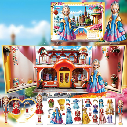 Fällbar Klädsetdocka Modeboutiquestaty