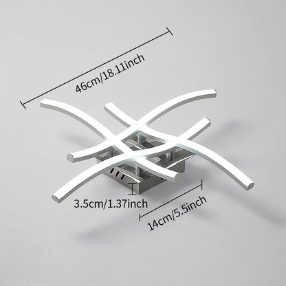 LED Taklampa Modern Aluminium Infälld Armatur