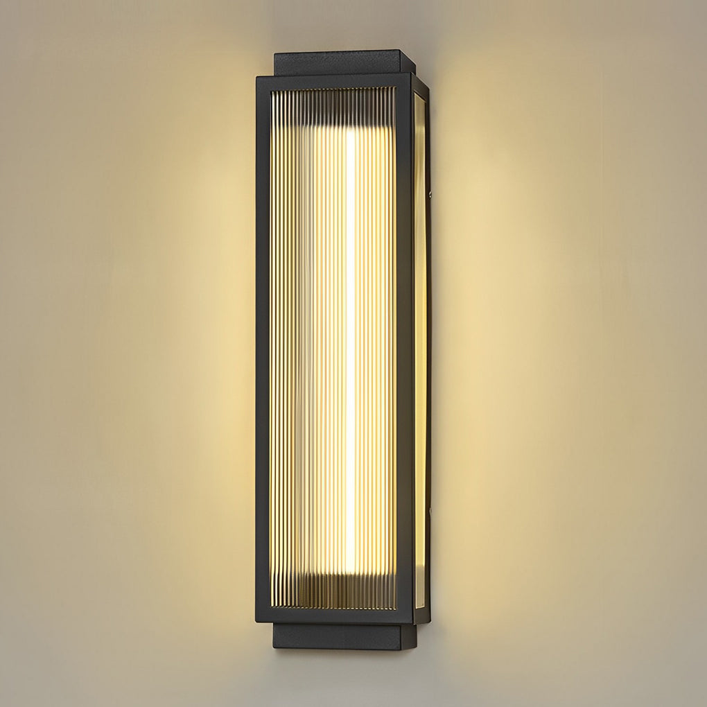Utomhusvägglampa Modern LED Vattentät Armatur