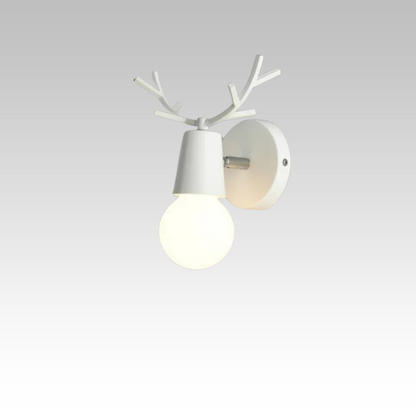 AntlerGlow - Modern Justerbar Barnrum Vägglampa