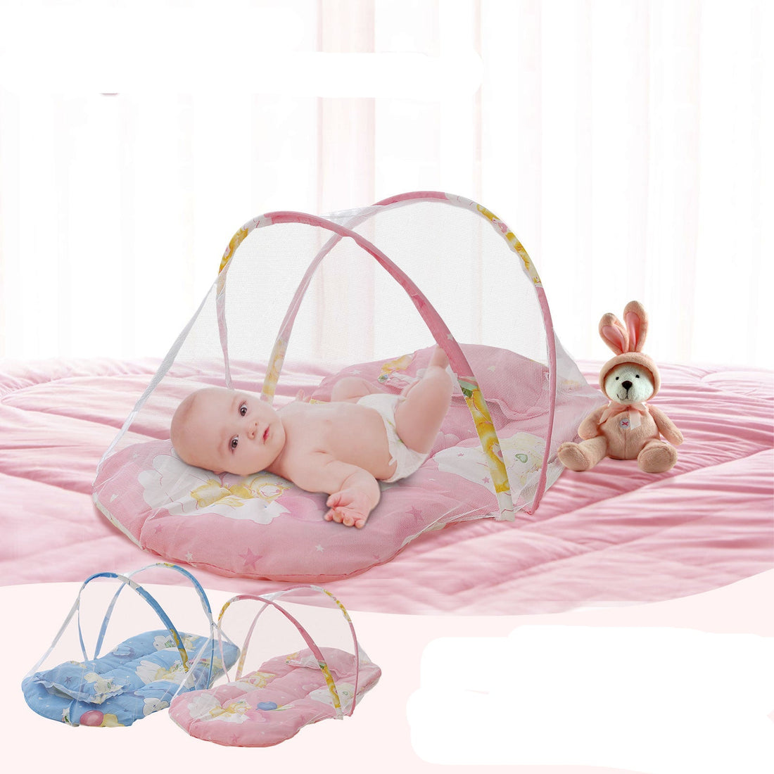 Baby Lounger med Insektsnät