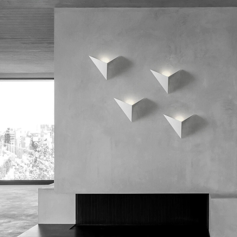 DriehoekLjus - Minimalistisk LED Vägglampa 3W | Innerv lighting