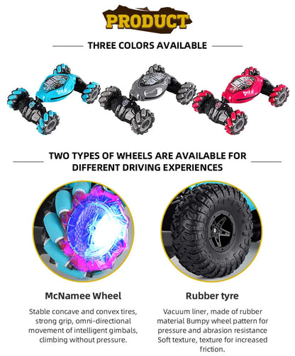 Gesture Sensing Bil (Inkluderar Gesture Watch + Fjärrkontroll)