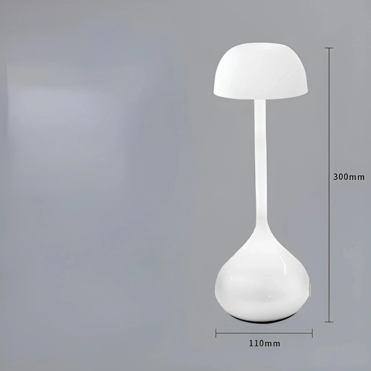 Trådlös dimbar svampbordslampa