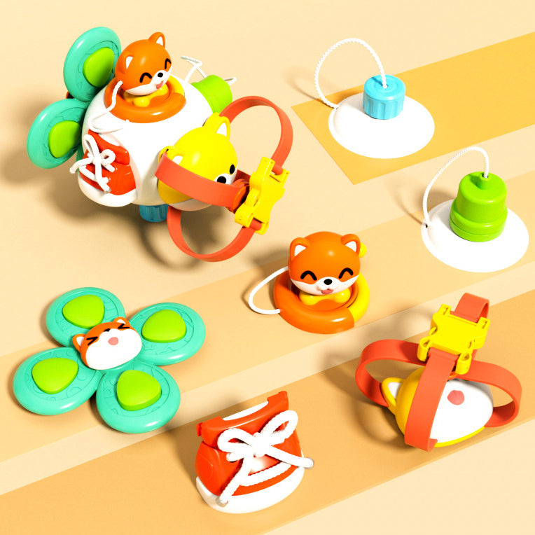 Barns Montessori Aktivitetskub - Perfekt för På Språng