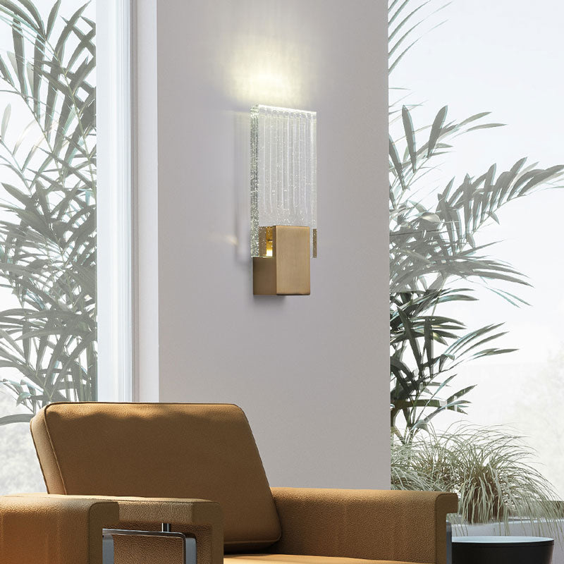 RibbedLux - Modern Kristall Vägglampa