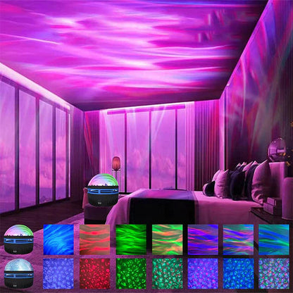 SkyGlow - lugnande ljusshow med musik synkronisering