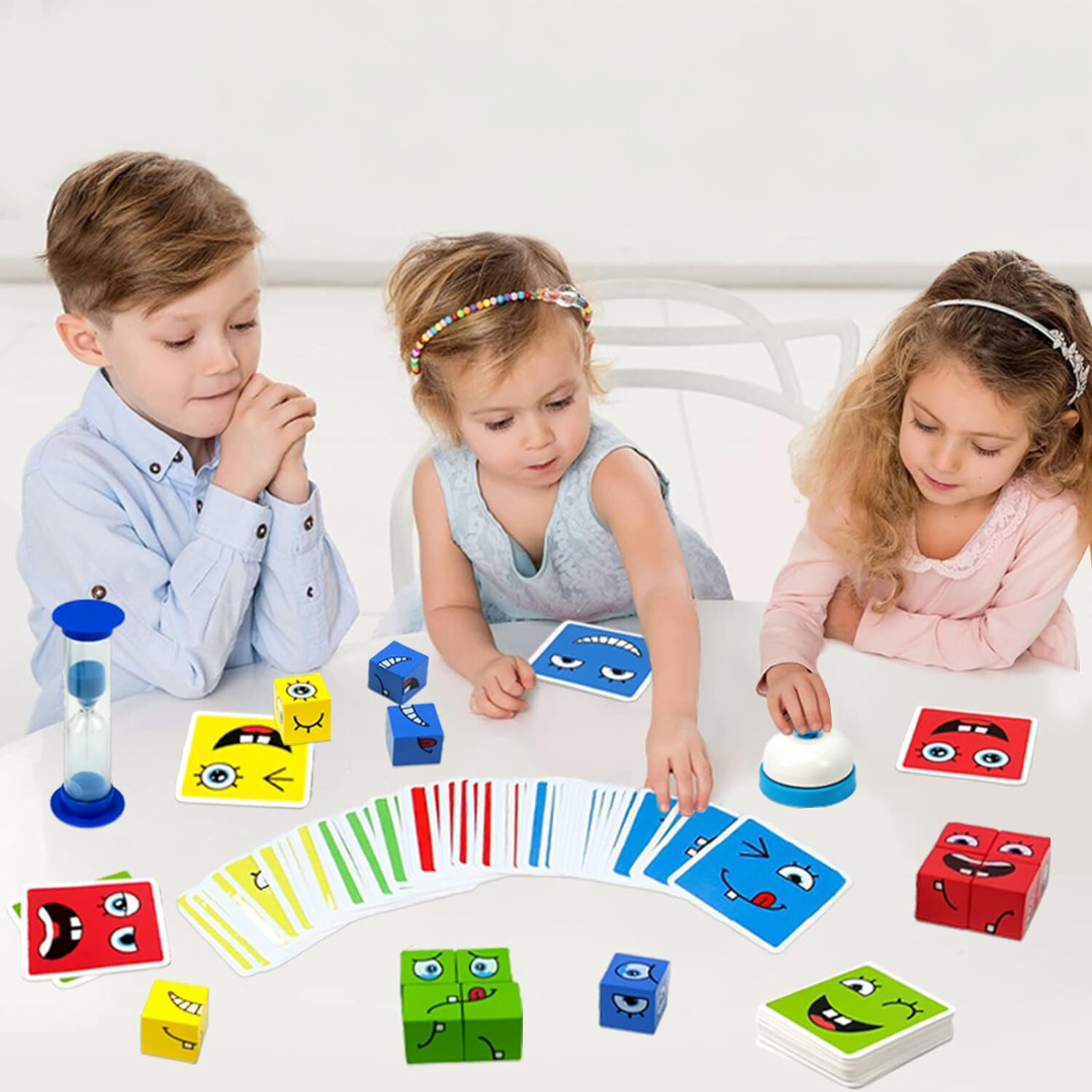 FaceCube - Montessori-Inspirerat Lekset