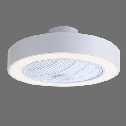 Kompakt 55 cm Takfläkt med 3 LED-ljusslägen och fjärrkontroll
