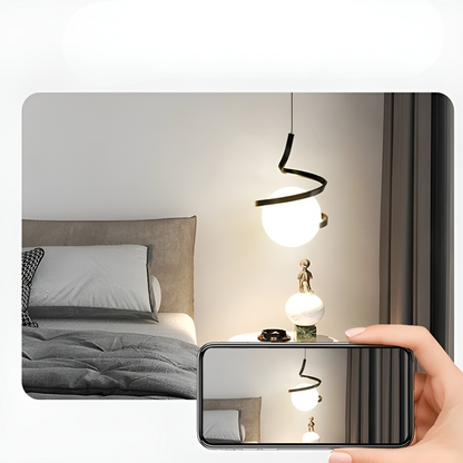 ShineSphere Ljus - Nordisk LED Pendellampa för Taket