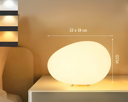 GlowAura Lampa - Samtida Dekorativ Nattljus