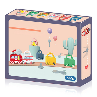 InteractiveLocks - Montessori Lärande Leksak med Interaktiva Lås