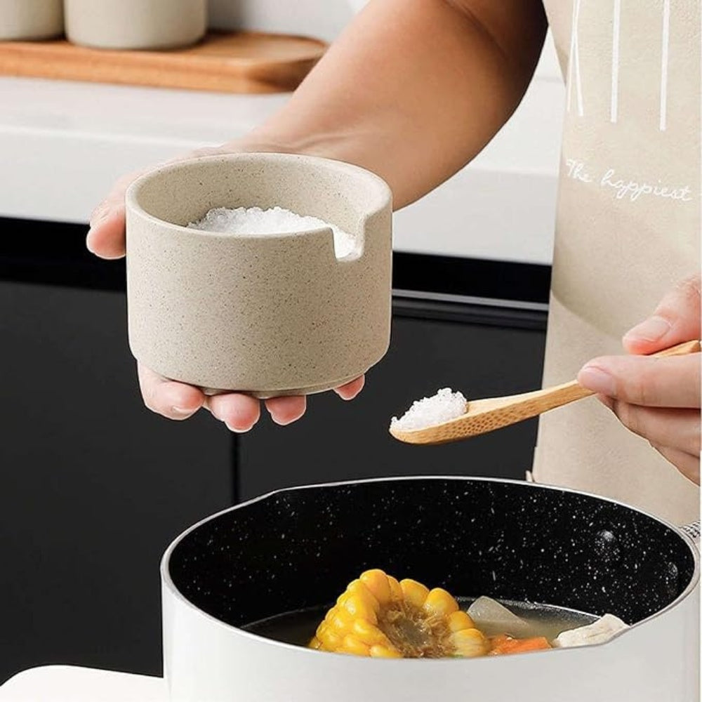 Rustik keramik kryddburkset