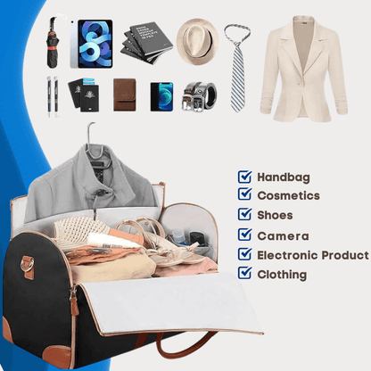 Fällbar Resväska – Stilig &amp; Kompakt Handbagageduffel