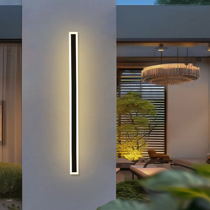 LED Utomhusvägglampor | 11.8–47.2 x 3.1 in | Vattentät IP65 Modern Akrylbelysning | Brick by Brick