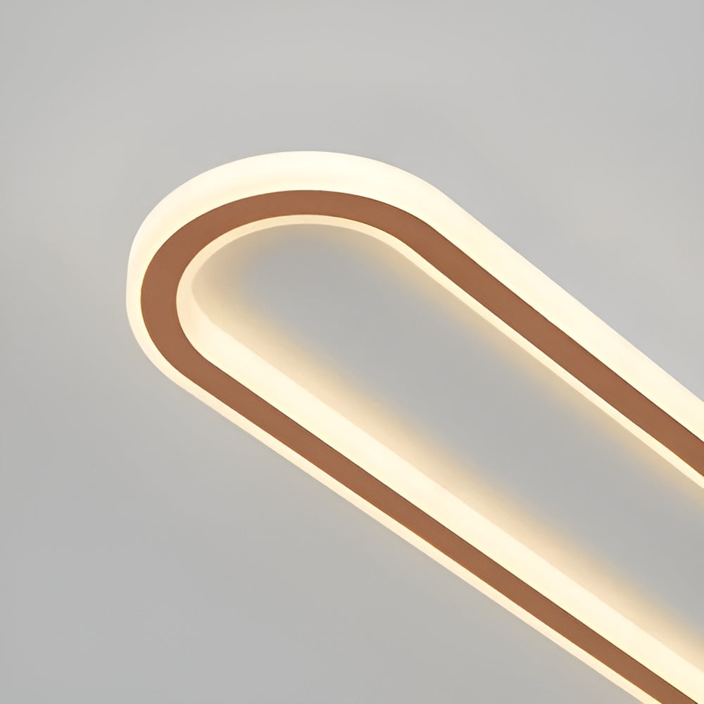 LED-taklamps i oval form – Elegant modern design för hall och entréområde