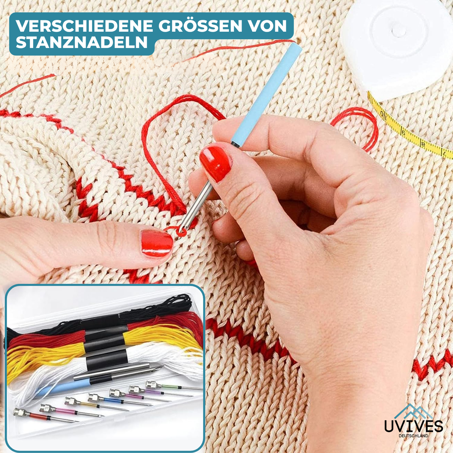 Carvallo – Stickkonst, så enkelt som aldrig förr!