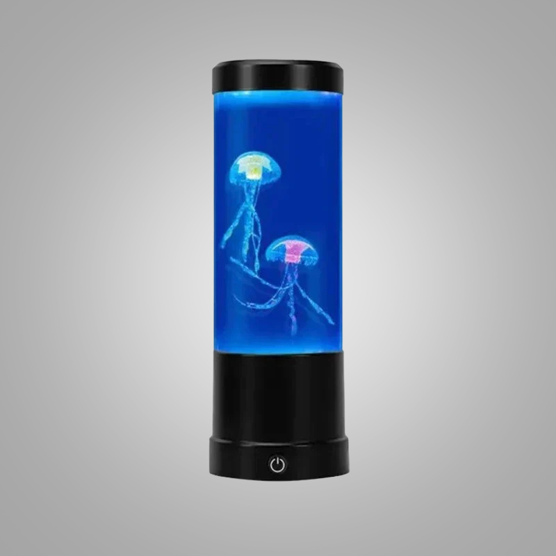 AquaGlow - LED Manet Nattlampa – Sfe belysning för Vardagsrum och Sovrum