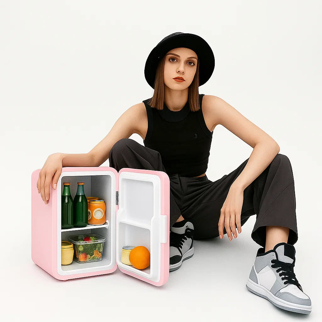 Mini Kylskåp Bänkskivans USB Tyst Kylare