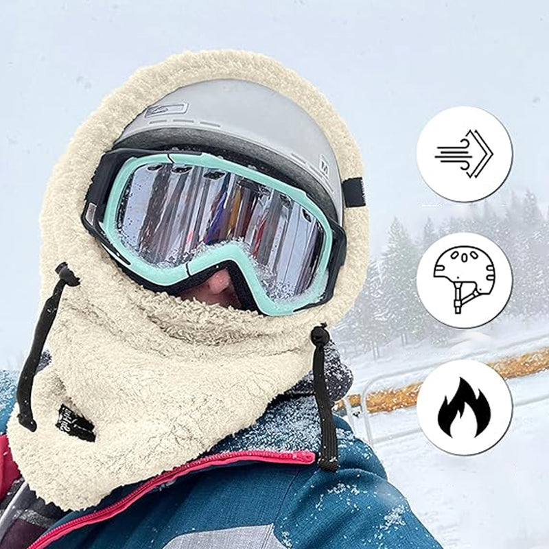 Carvallo - Skidmask med Sherpa-huvtröja