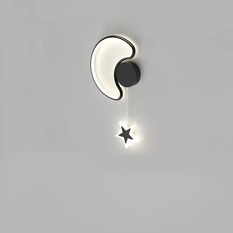 LumiDroom - Moln Stjärna Måne LED-Vägglampa