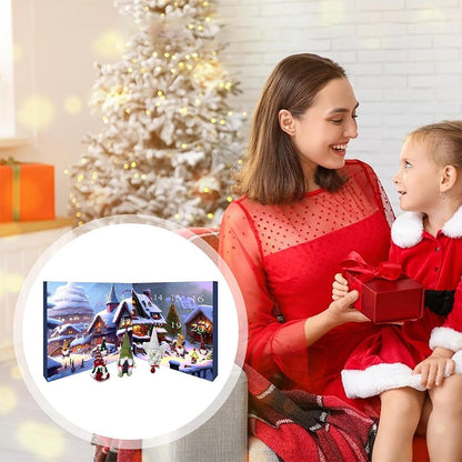 Carvallo - 24 Handgjorda Plyschdvärgar för Festlig Stämning