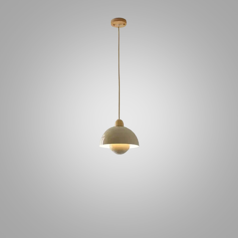 HoutBries - Modern Trä Taklampa