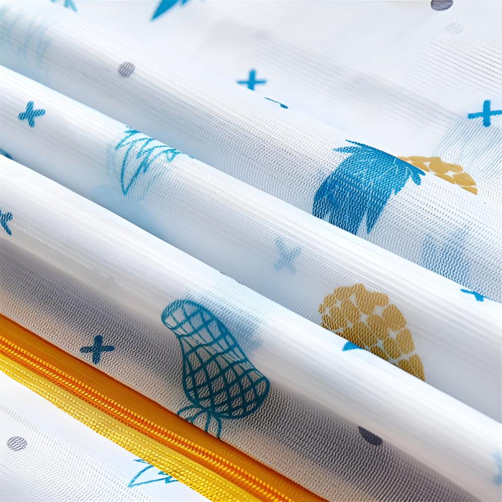 Tryckt Mesh Tvättpåse Set