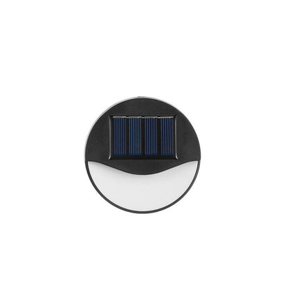 LED-Solarlampa - Terrassbelysning för utomhusbruk, Rund, Fyrkantig, Vattentät