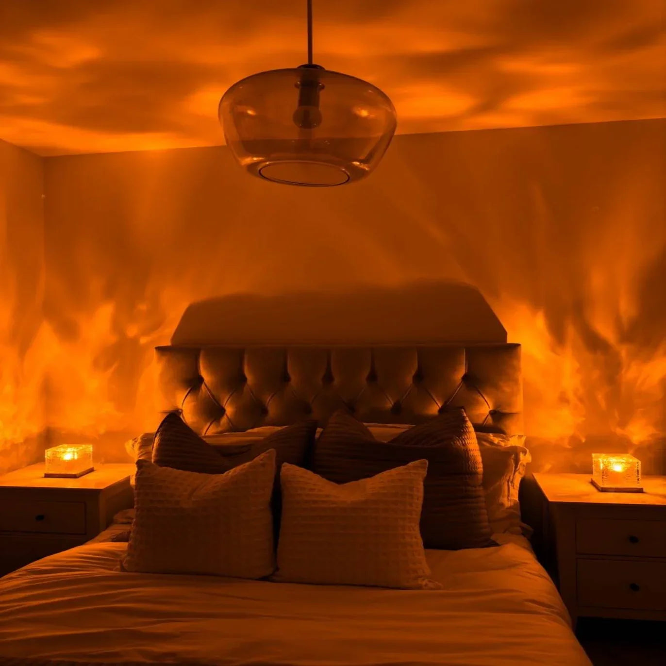 SerenityGlow - Lugnande Stressavlastande Lampa