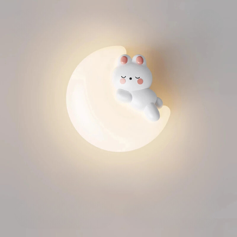 PandaLicht - Söt Panda LED Vägglampa för Barnrum