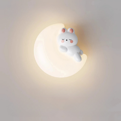 PandaLicht - Söt Panda LED Vägglampa för Barnrum
