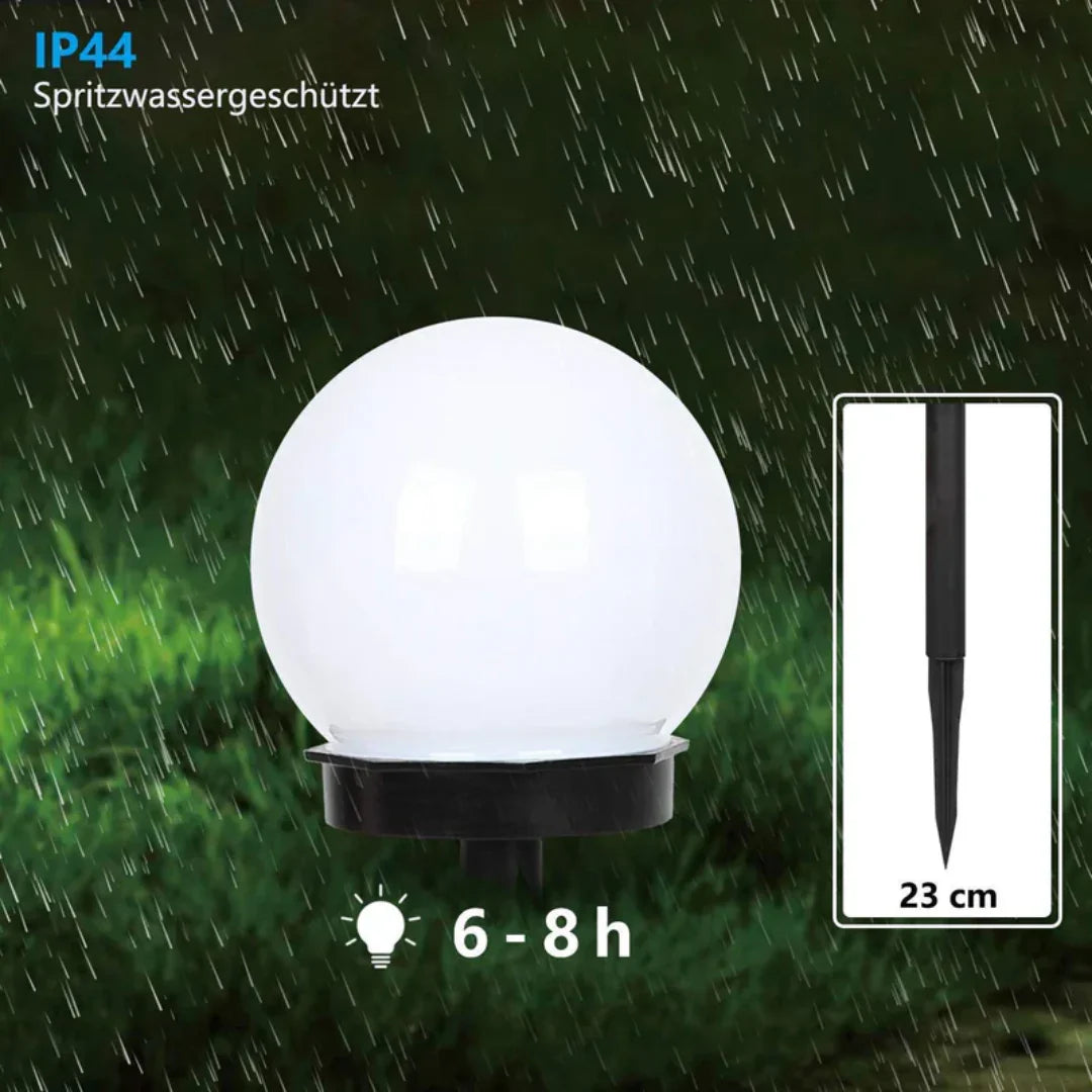 3-pack Vattentäta LED Solarlampor för trädgården