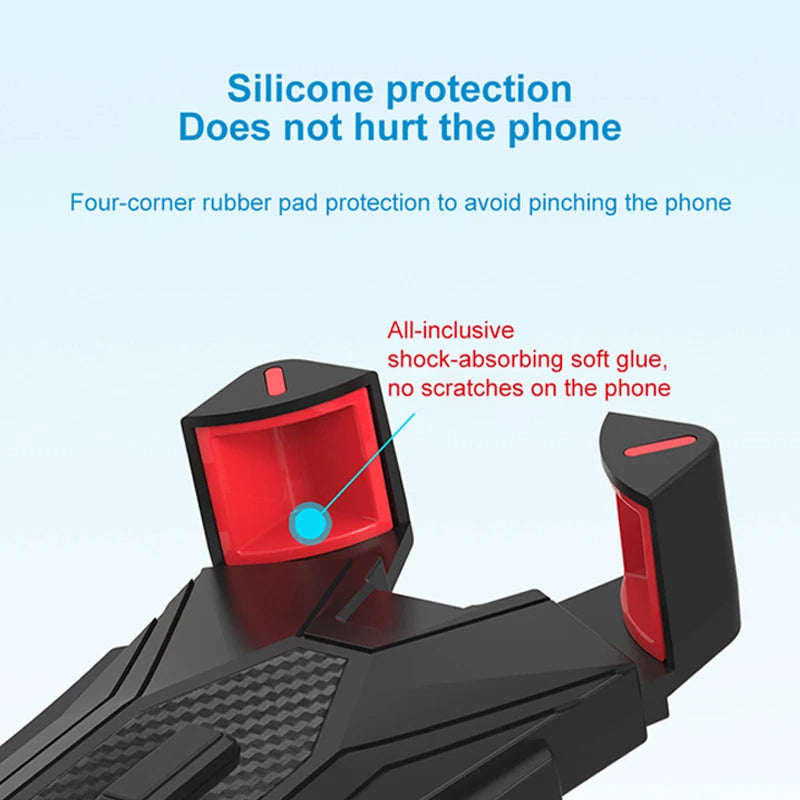 Motorcykel telefonhållare