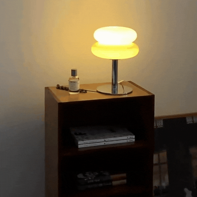Jolie Bordslampa – Macaron Glaslampa med Elegant Design