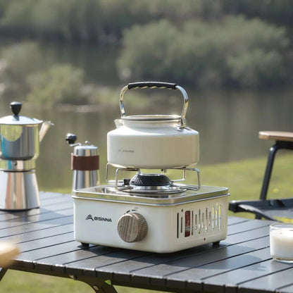 Bärbar campingkamin 2800W gasbrännare för utomhusmatlagning