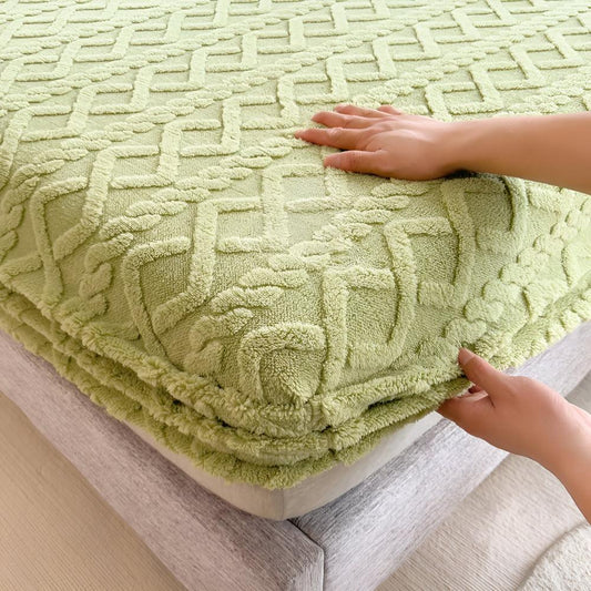 Premium Velvet Sherpa Sängset